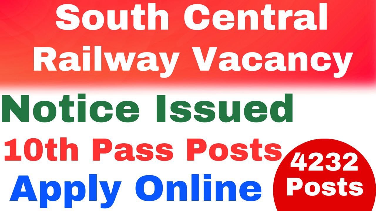 South Central Railway Vacancy