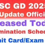 SSC GD Admit Card 2025