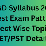 SC GD Syllabus 2026: Latest Exam Pattern, Subject Wise Topics & PET/PST Details